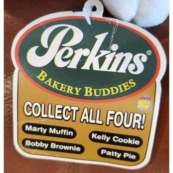 Perkins Bakery Buddies Marty Muffin 11 Inch Stuffed Animal Plush Toy RARE HTF - Picture 5 of 8